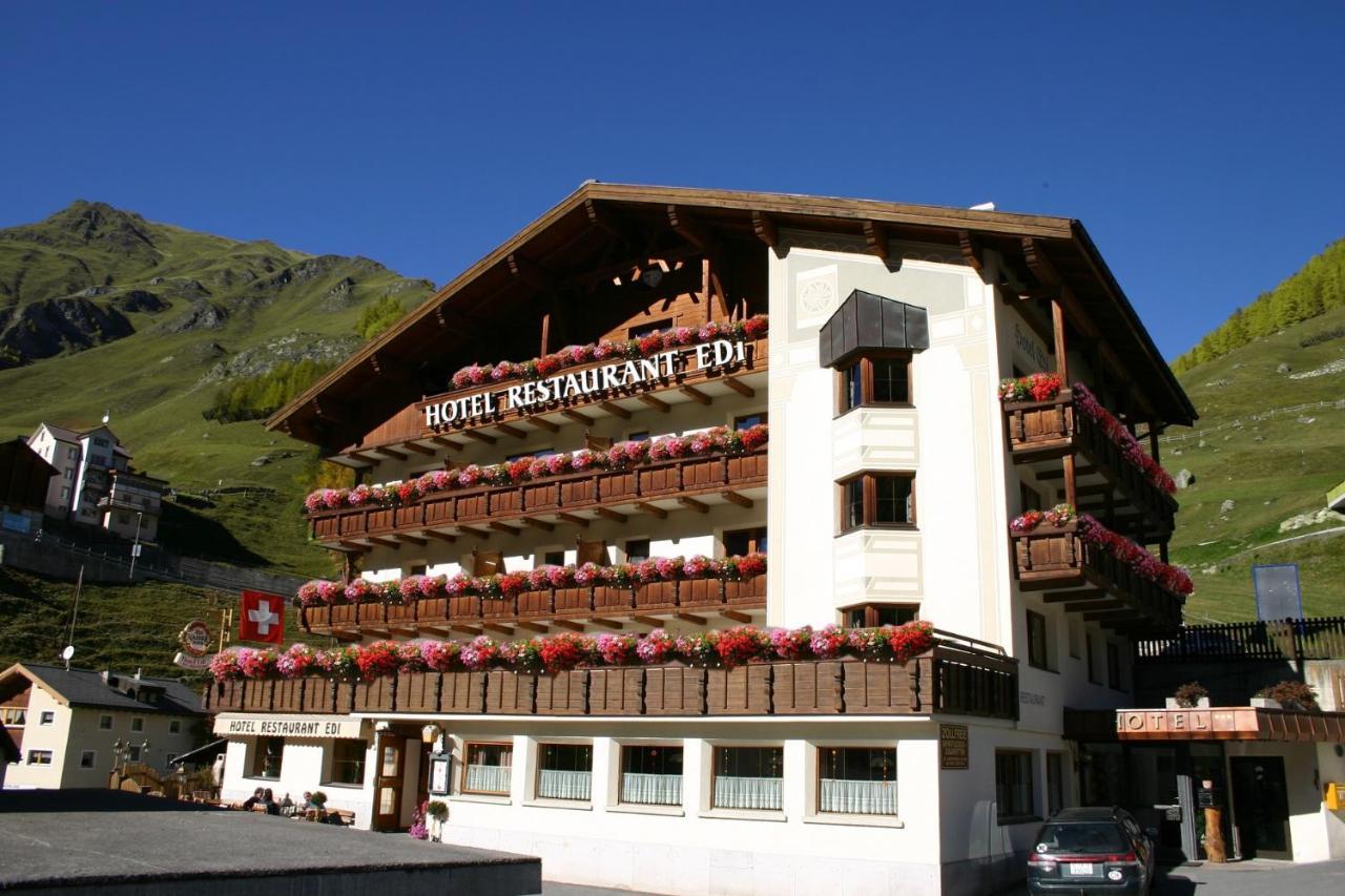 Hotel Edi Samnaun Exteriör bild